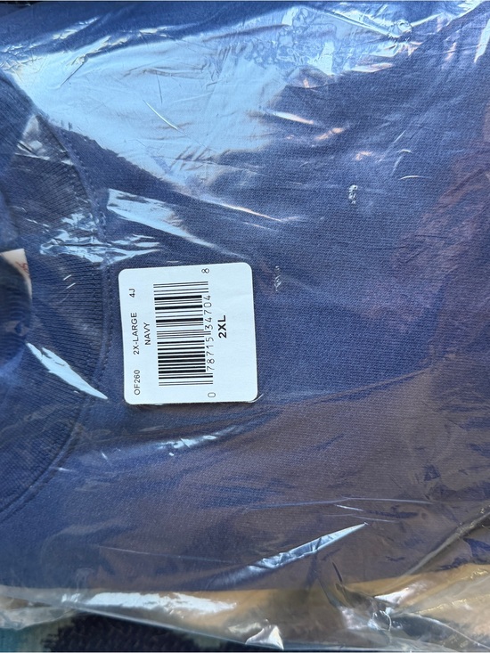 Hanes Sweaters - Hanes Navy Crew Neck Sweater
